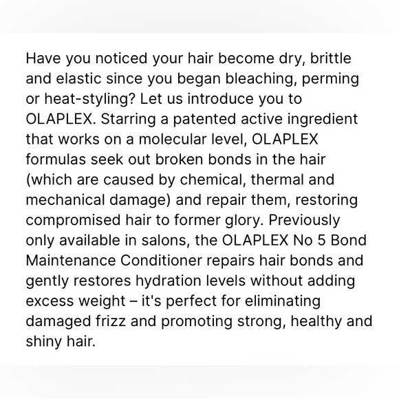 2/$30 Olaplex No.5 Bond Maintenance Conditioner - Picture 12 of 12